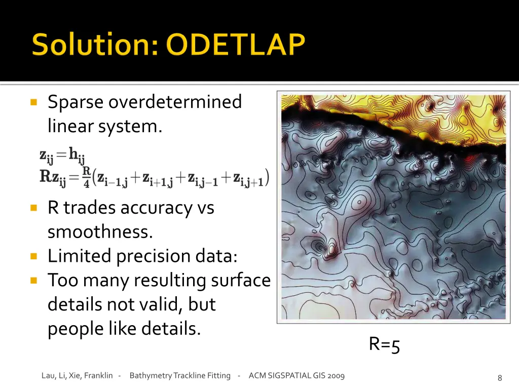 sparse overdetermined linear system 1