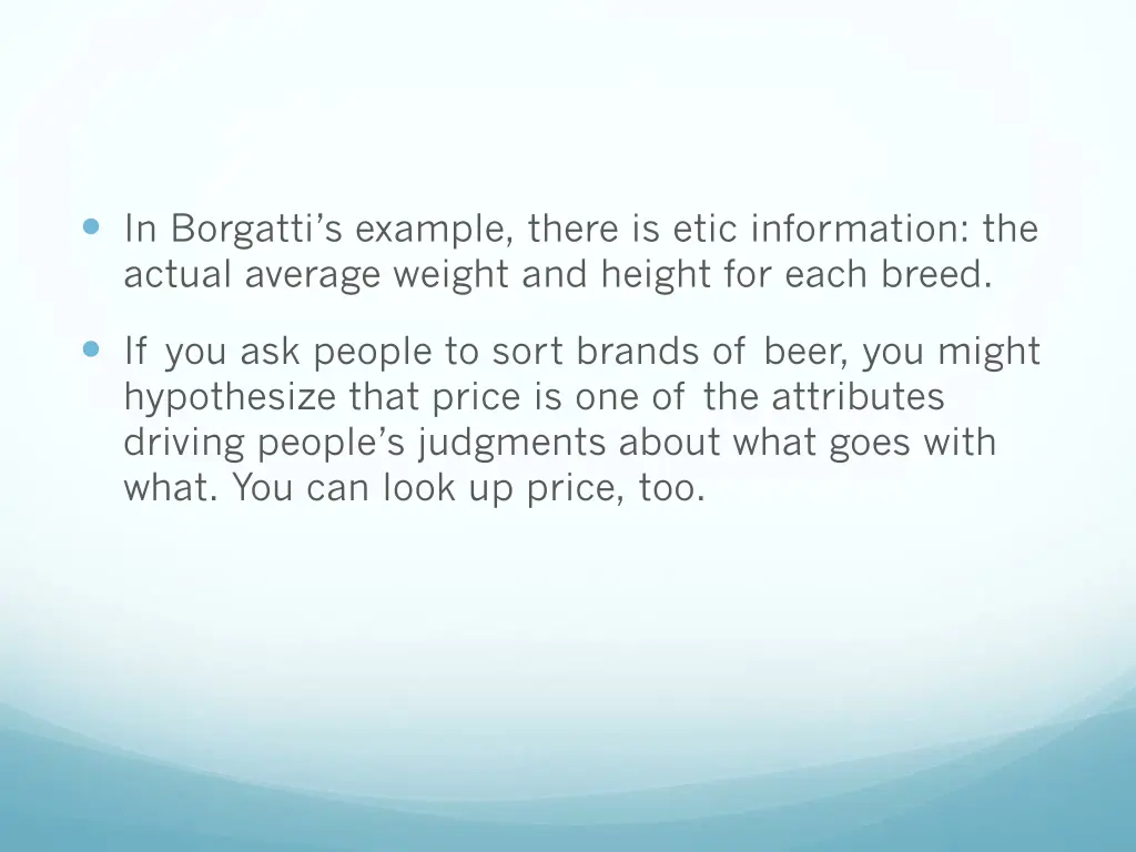 in borgatti s example there is etic information