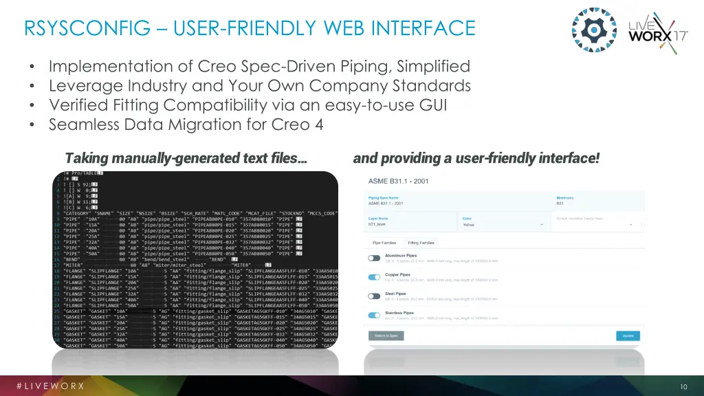 rsysconfig user friendly web interface