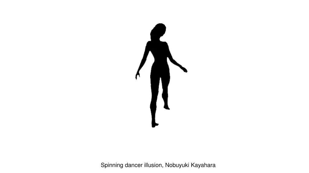 spinning dancer illusion nobuyuki kayahara