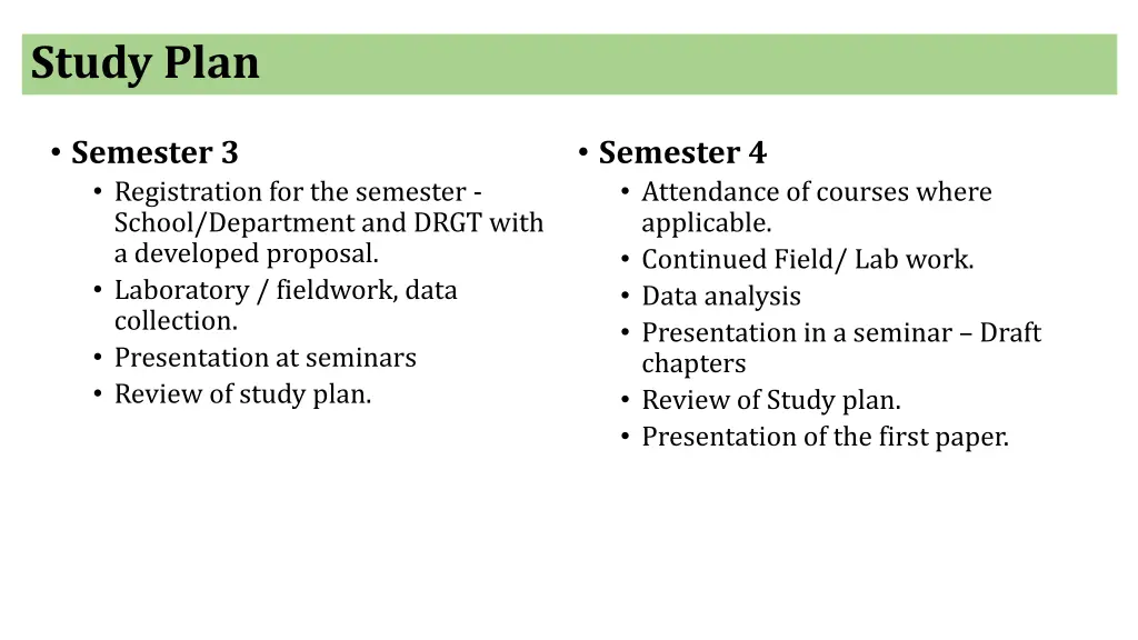 study plan 1