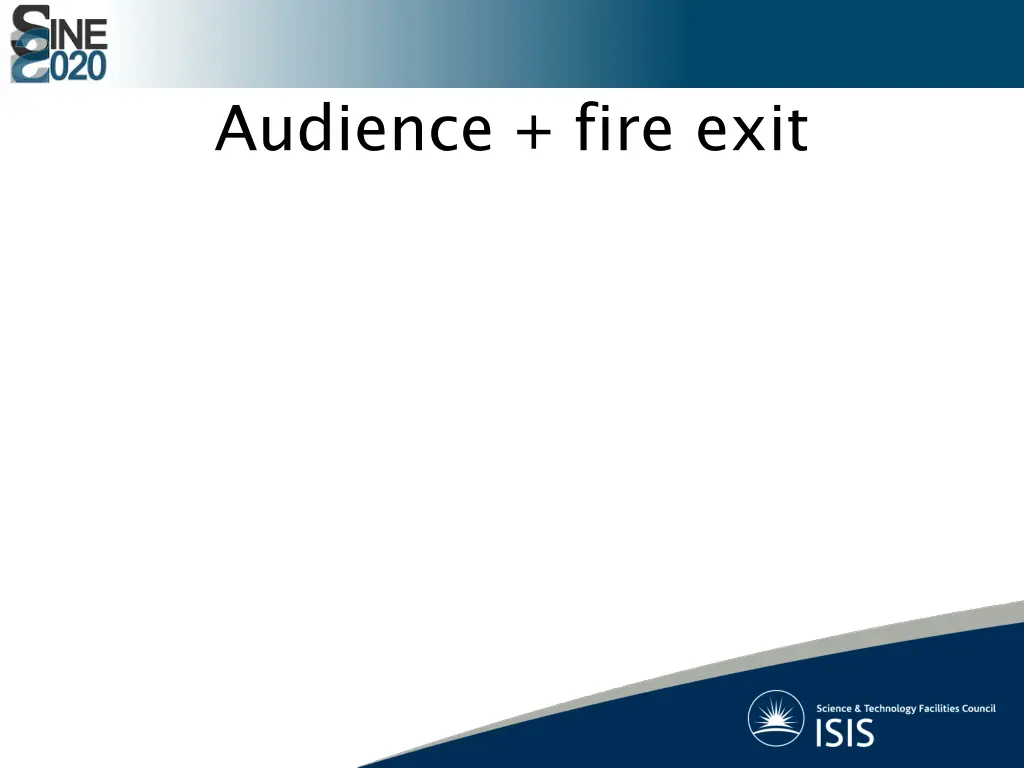 audience fire exit