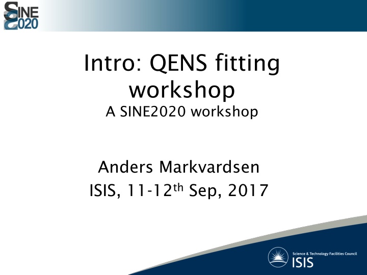 intro qens fitting workshop a sine2020 workshop