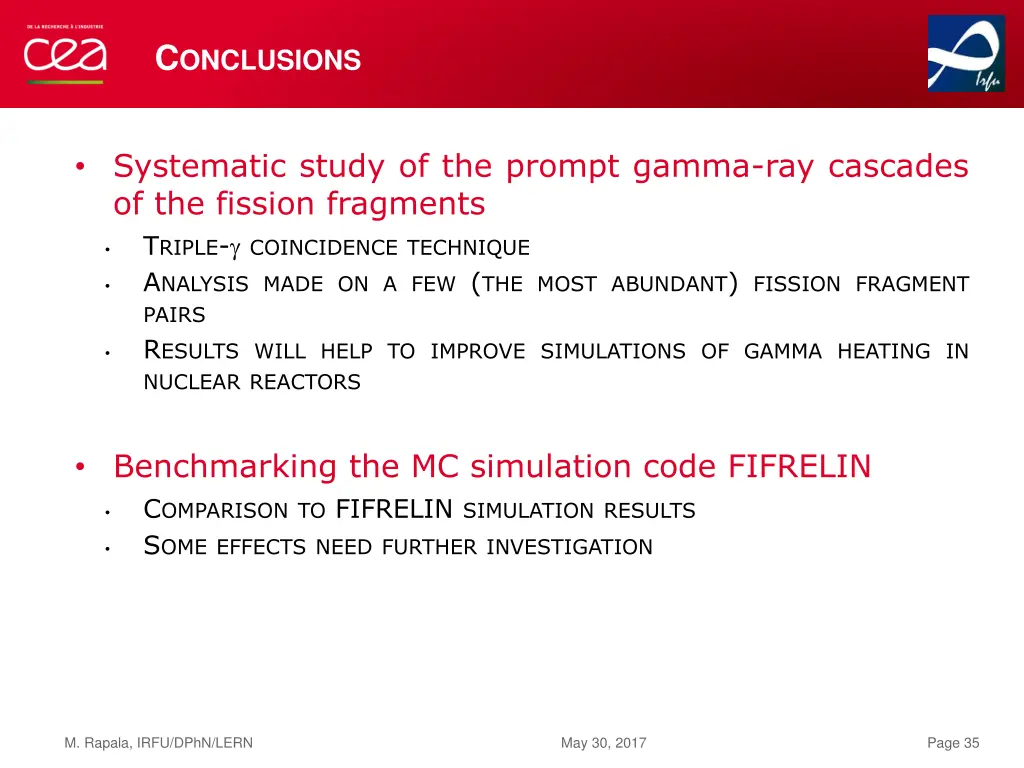 c onclusions