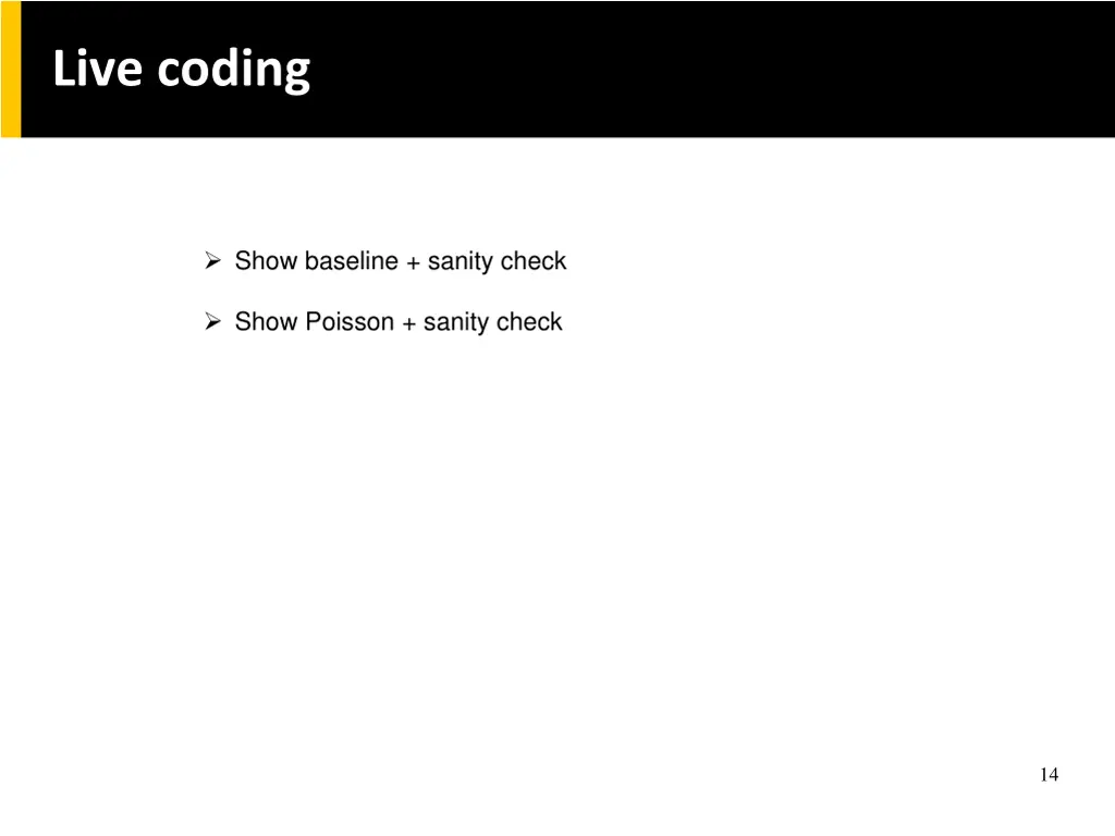 live coding