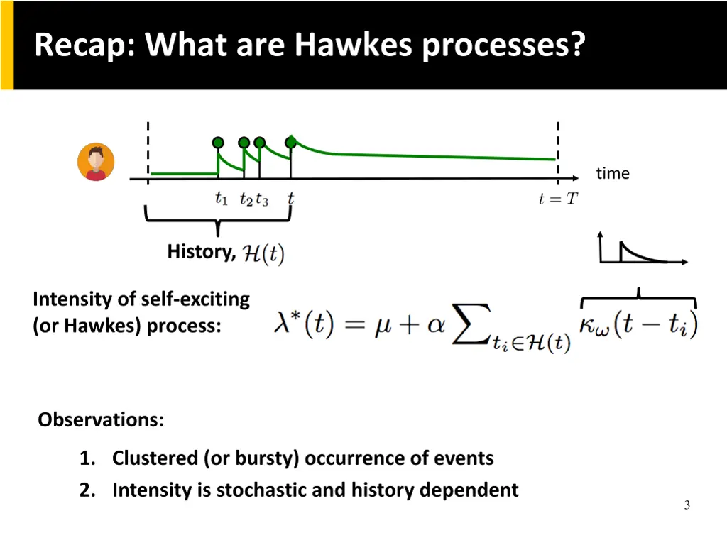 recap what are hawkes processes