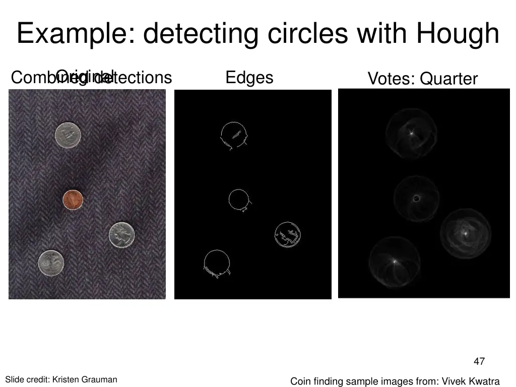 example detecting circles with hough 1