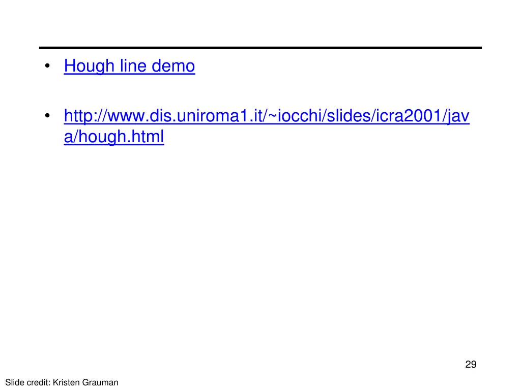 hough line demo