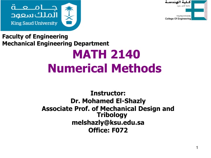 faculty of engineering mechanical engineering