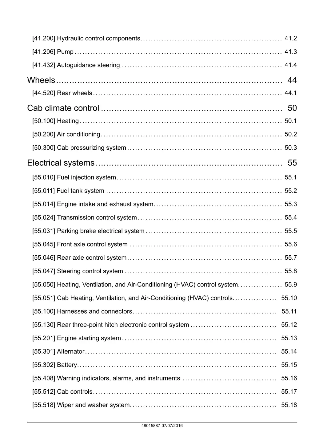 41 200 hydraulic control components 41 2