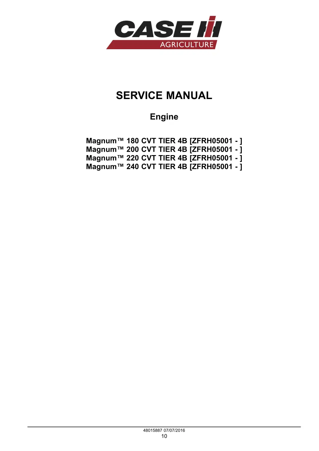 service manual 1