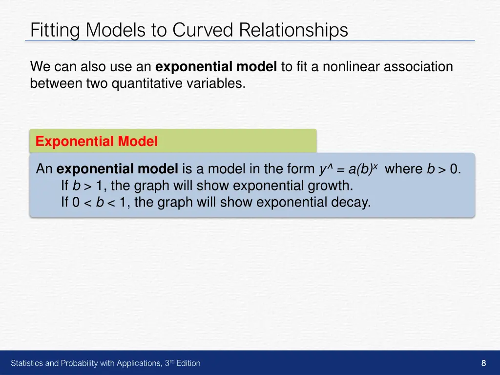 fitting models to curved relationships 3