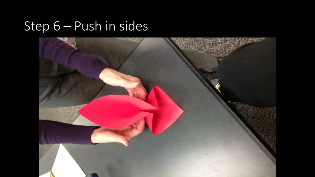 step 6 push in sides