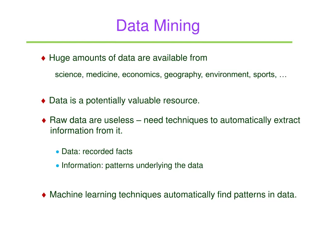 data mining