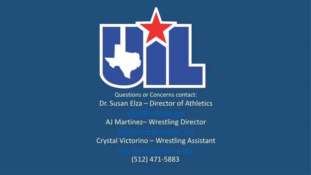 questions or concerns contact dr susan elza