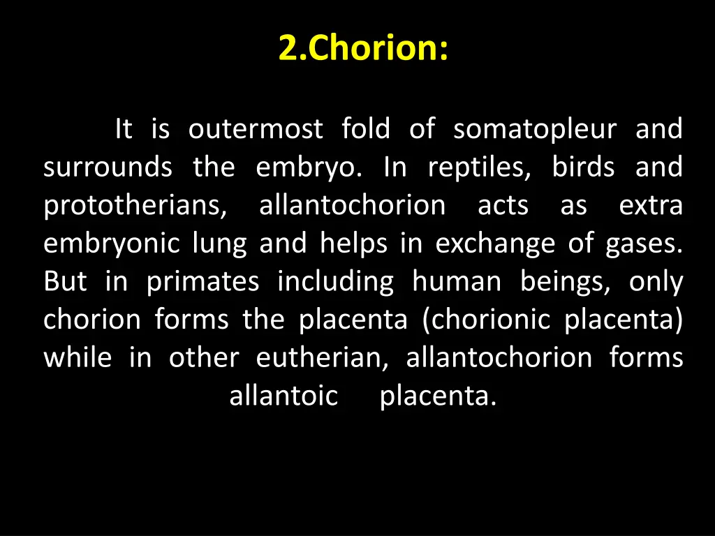 2 chorion