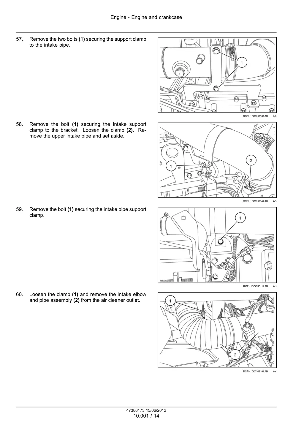 engine engine and crankcase 11