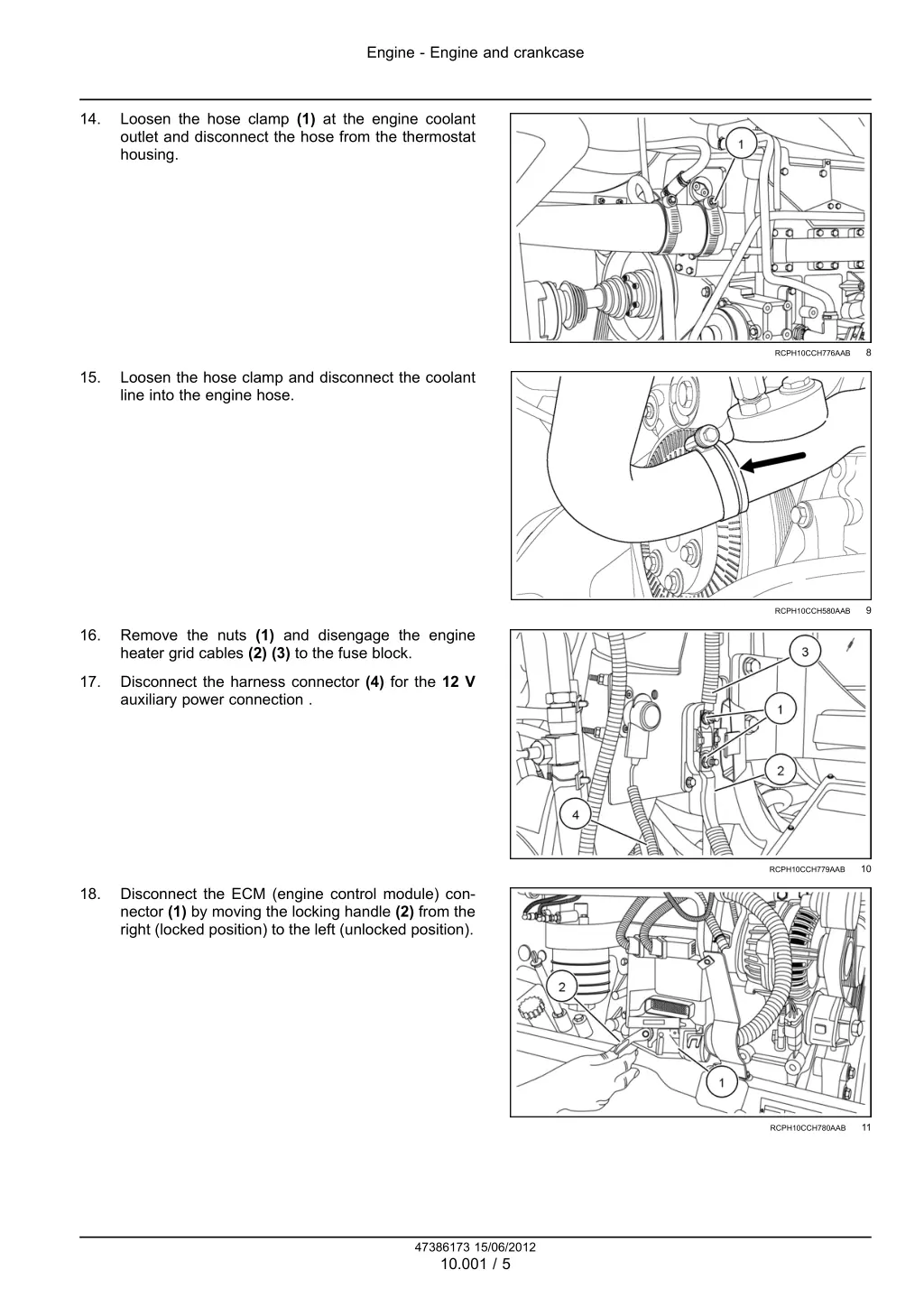 engine engine and crankcase 2