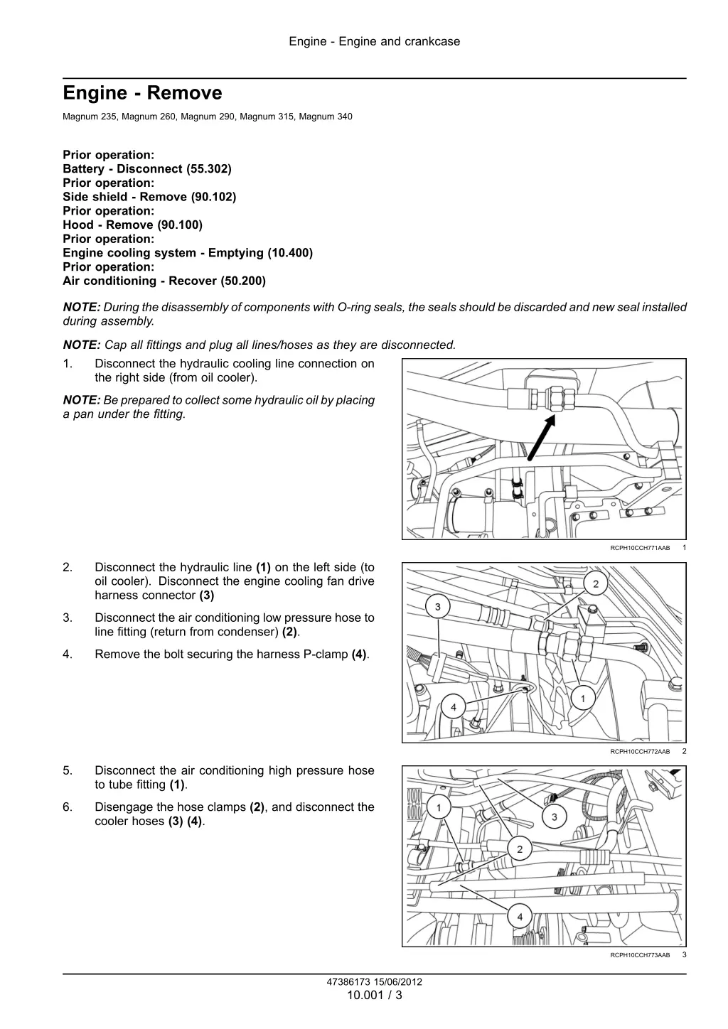 engine engine and crankcase