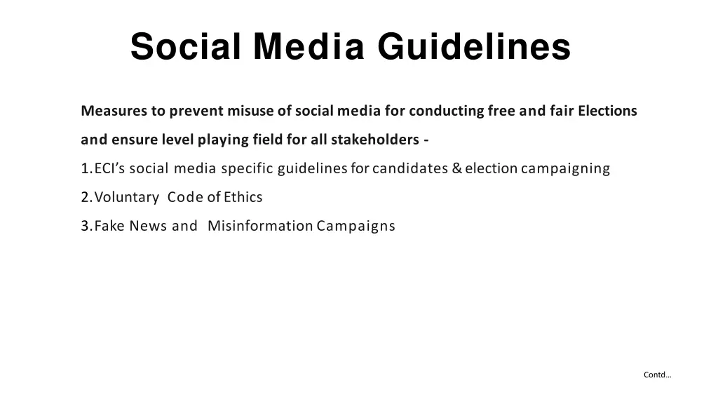 social media guidelines