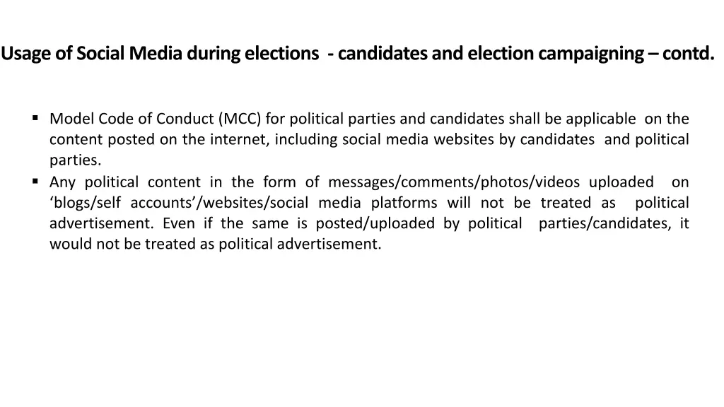 usage of social media during elections candidates 1