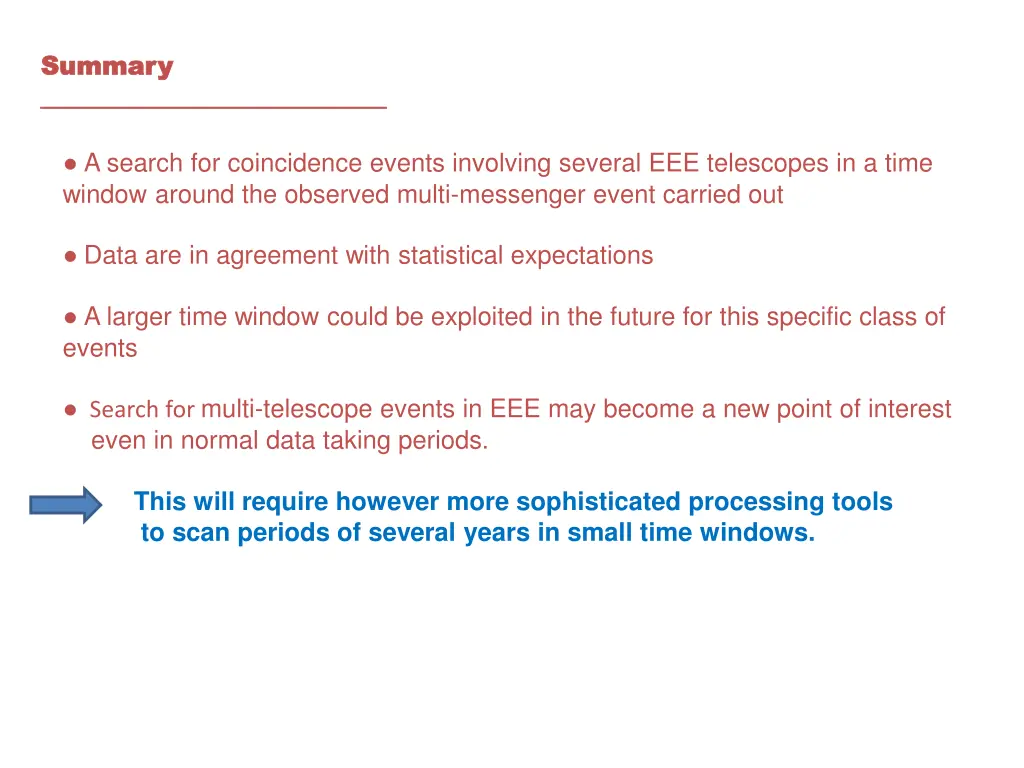 summary summary