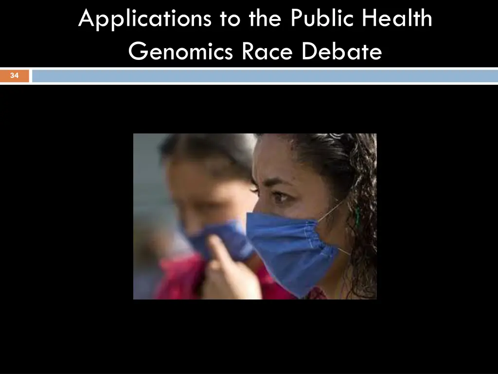 applications to the public health genomics race