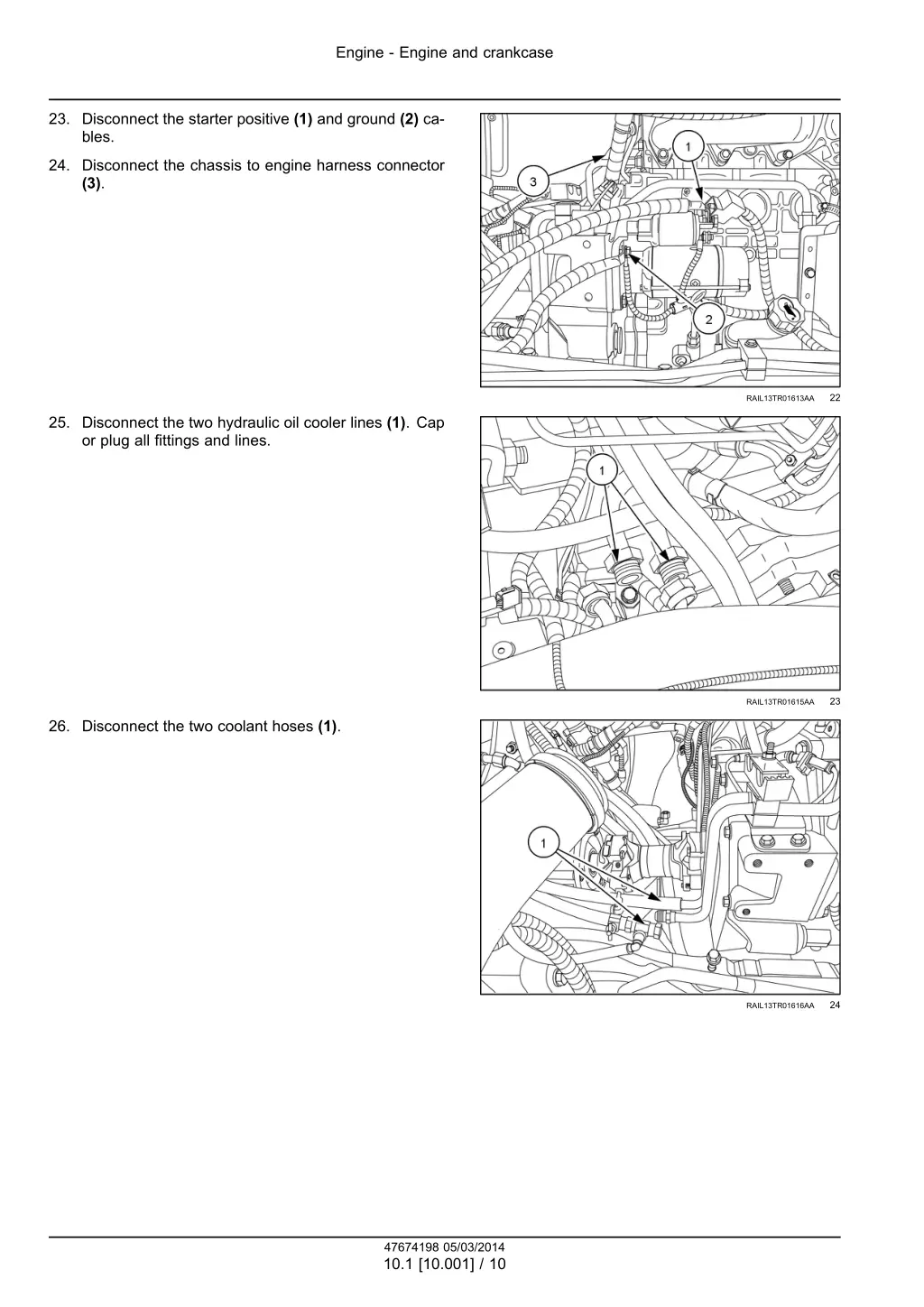 engine engine and crankcase 7