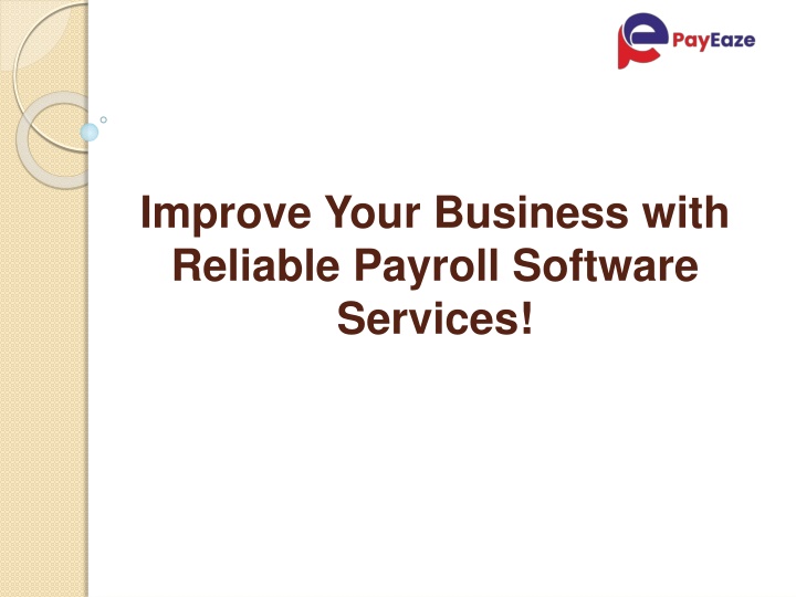 improve your business with reliable payroll