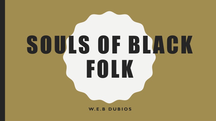 souls of black folk