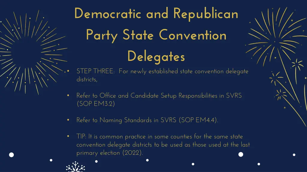 democratic and republican party state convention 1