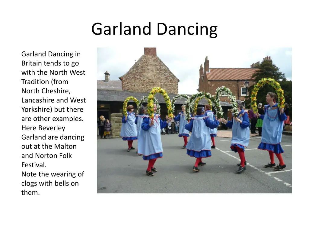 garland dancing