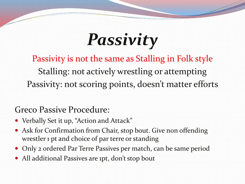 passivity 1