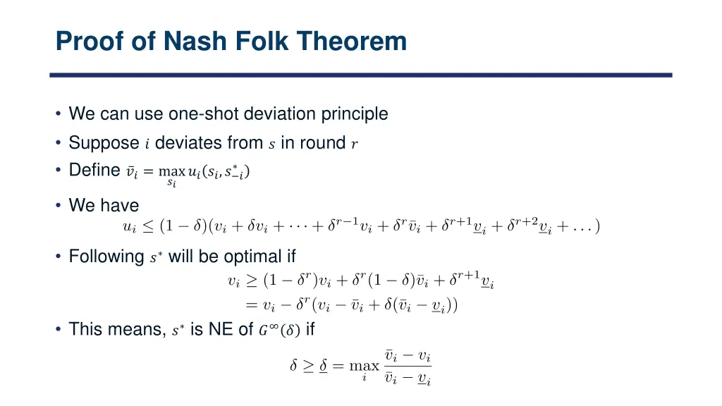 proof of nash folk theorem