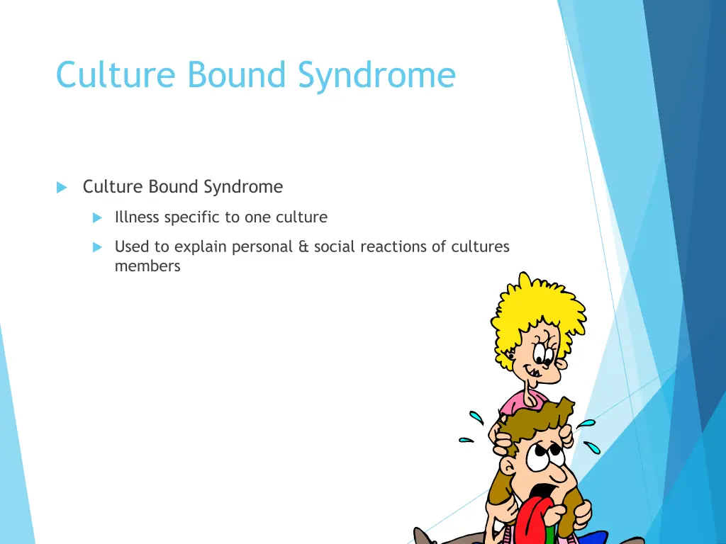 culture bound syndrome