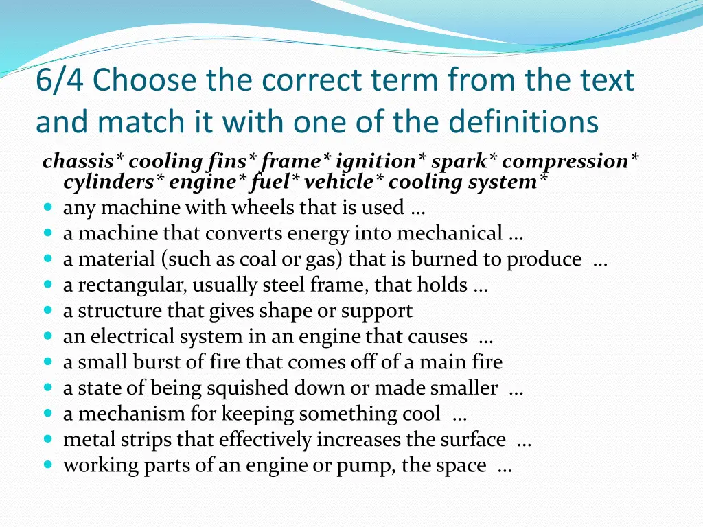 6 4 choose the correct term from the text