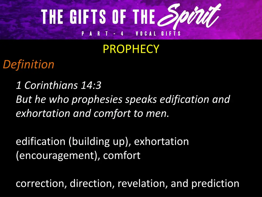 prophecy 1