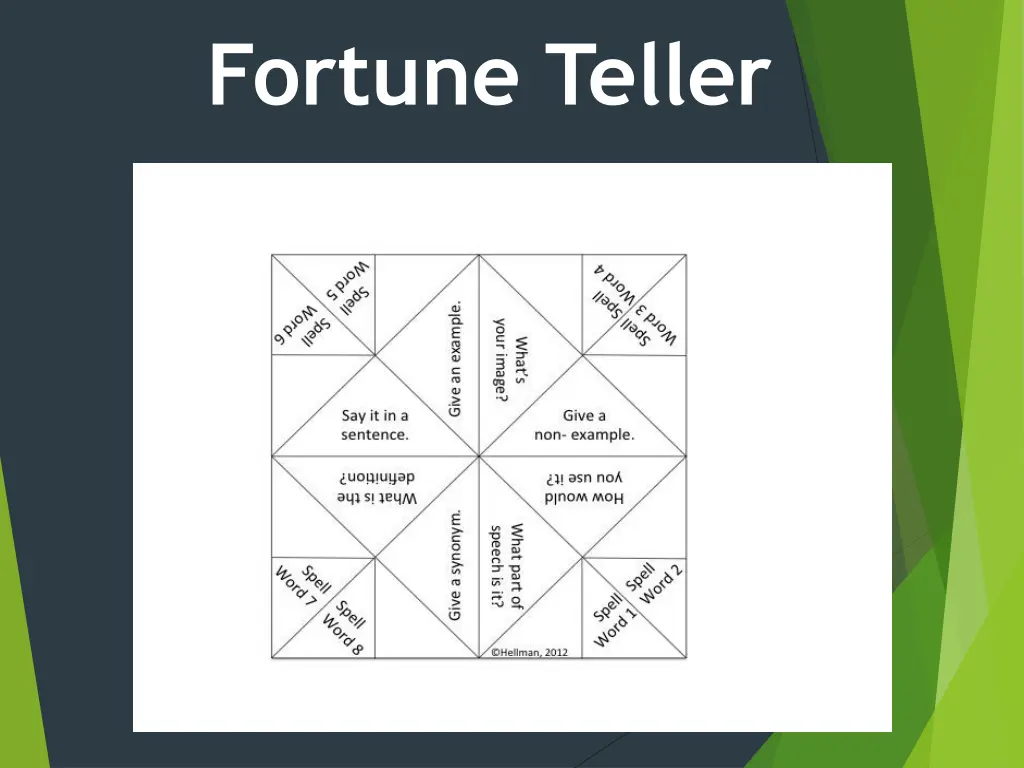 fortune teller