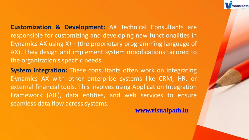 customization development ax technical