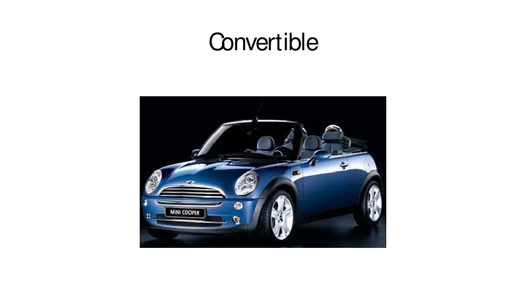 convertible