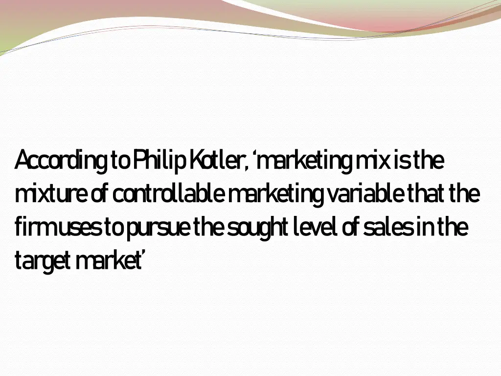 a ccording to philip k otler m arketing