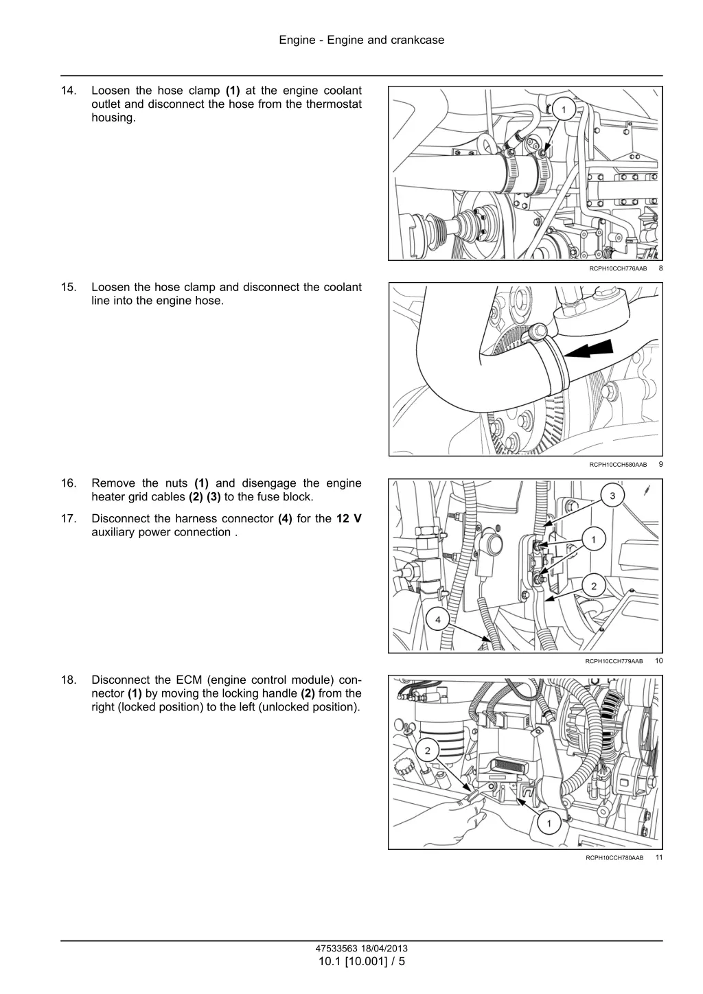 engine engine and crankcase 2