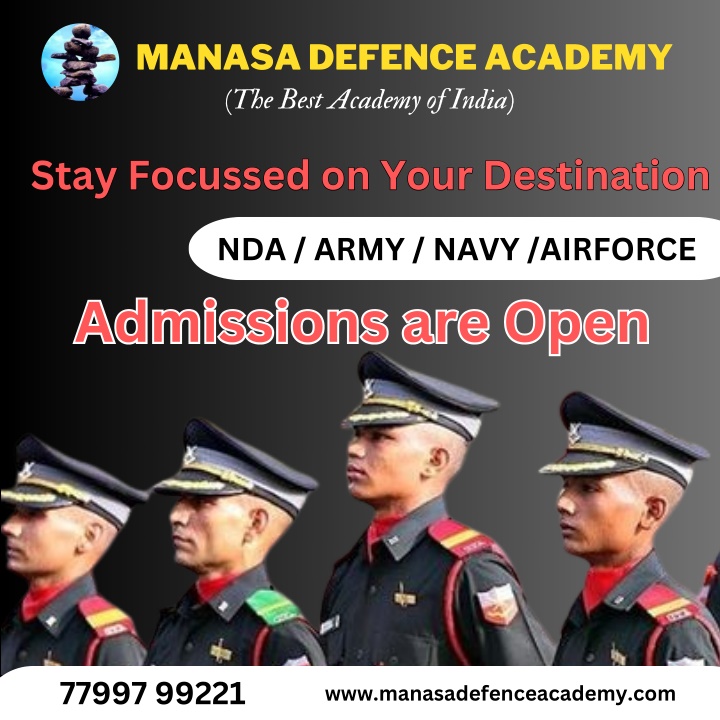 manasa defence academy the best academy of india