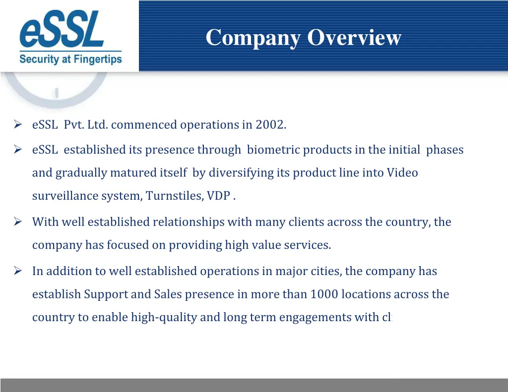 company overview 1