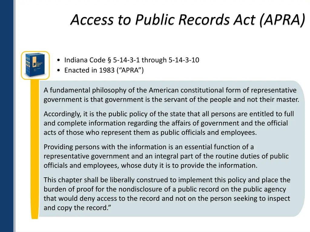 access to public records act apra