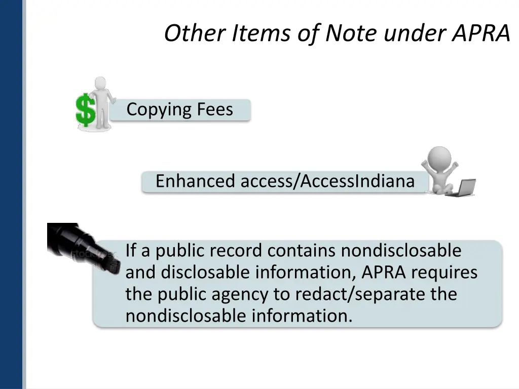 other items of note under apra