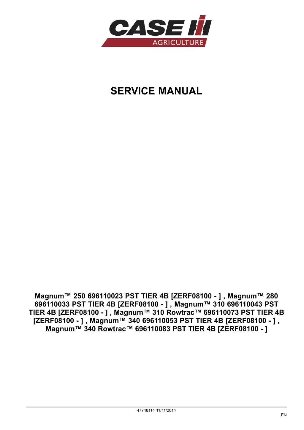 service manual