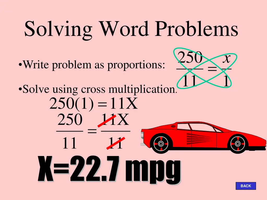 solving word problems