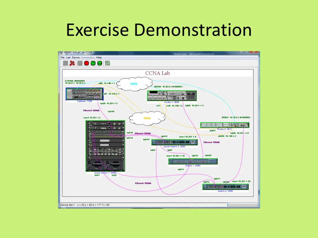 exercise demonstration