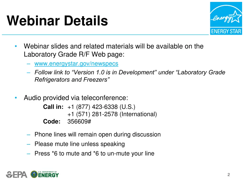 webinar details